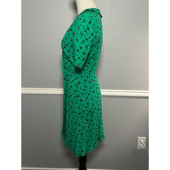 ASOS DESIGN CASUAL CLASSY FEMININE DANITY FLORAL MINI WRAP DRESS US SIZE 4 - Picture 3 of 5